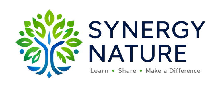 โลโก้ Synergy Nature — Learn Share Make a Difference